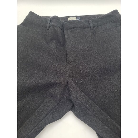 Gap Women's 10R VTG y2k Bootcut Stretch Gray Trouser Pants SZ 10R Classic Preppy - Picture 10 of 11